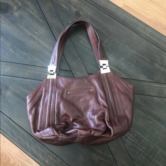 B Makowsky Large Brown Purse - Picture 2 of 11